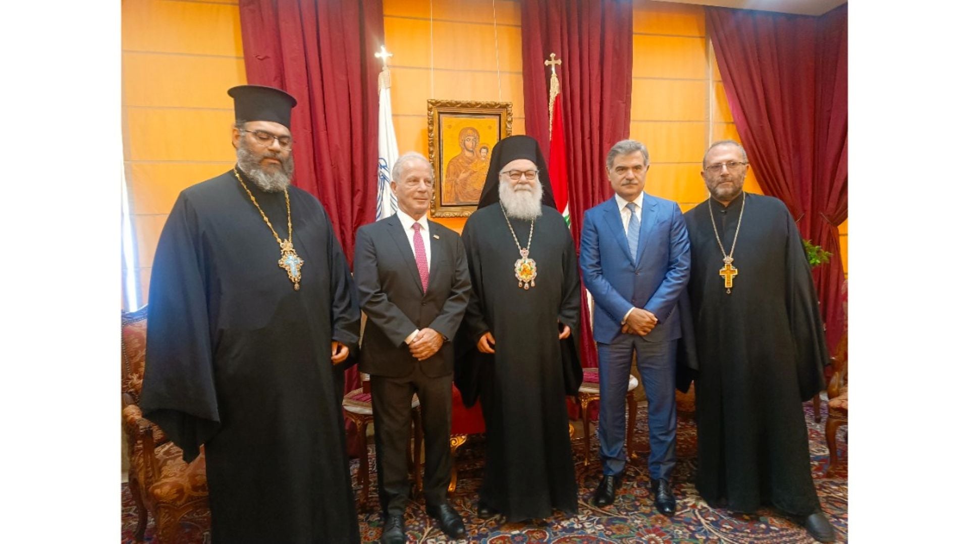 السفير الأميركي من البلمند: المفاوضات اللبنانية - الإسرائيلية تتقدم وترامب مهتم بتحقيق السلام في لبنان
